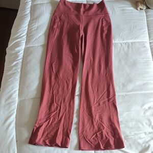 Athleta Transcend Stealth Crop Pants in Red